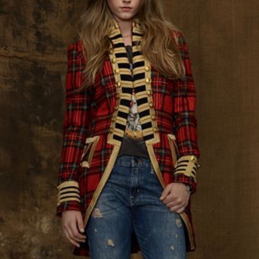 Denim and supply coat
